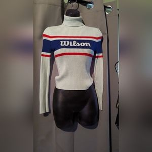 Ribbed Turtleneck Sweater